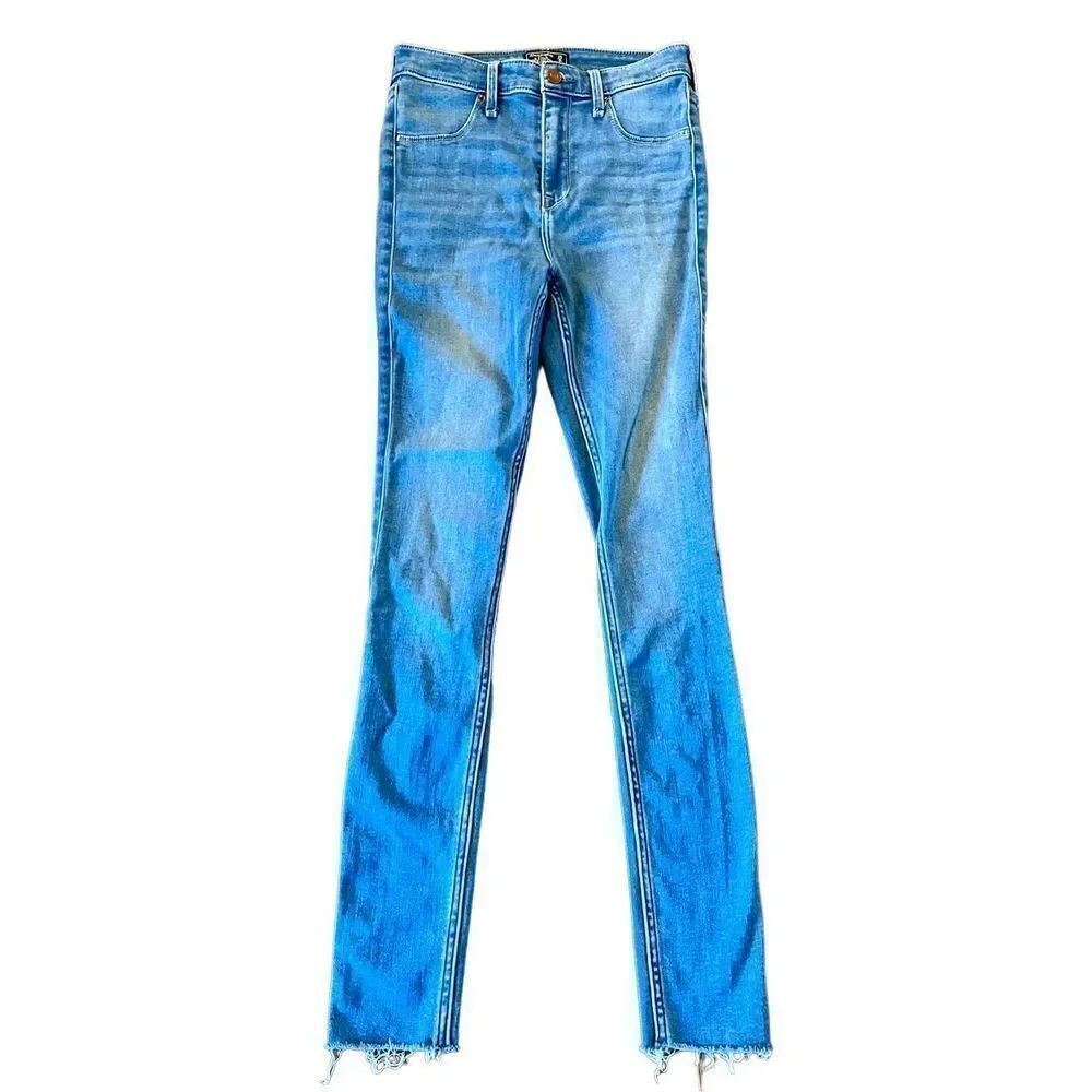Abercrombie & Fitch Simone high rise jean leggings medium wash 25
